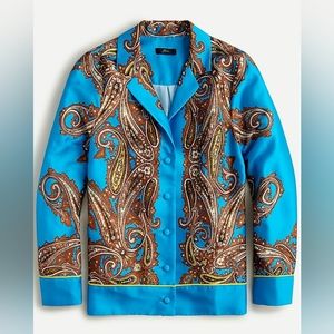 J.Crew reimagined retro paisley shirt